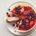 Strawberry-Blueberry Cheesecake