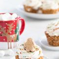 Gingerbread Marshmallow Treat Cupcakes