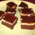 Brownies With a Chocolate Glaze and Mint[...]