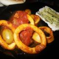 Squid Stewed With Tomatoes, White Wine and[...]