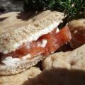 Smoked Salmon and Cream Cheese Sandwiches Recipe