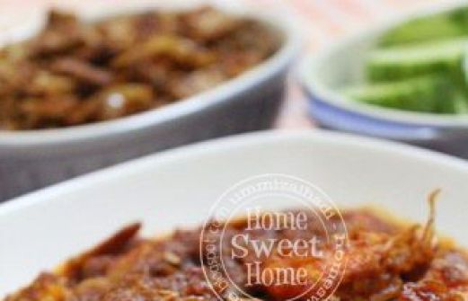 Recipe Sambal Tumis Udang Nyonya