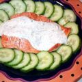 Grilled Salmon With Chive and Dill Sauce and[...]