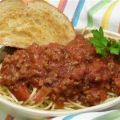 Spaghetti Sauce with Ground Beef
