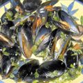 Steamed Mussels With Wine and Cream