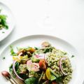 Grilled Lamb Salad with Couscous