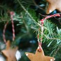 DIY Gingerbread Tree Ornaments