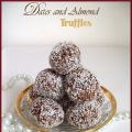 Dates and Almond Truffles Recipe