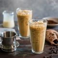 Traditional Vietnamese Iced Coffee with Espresso