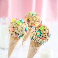 Lucky Charms Marsmallow Treat Cones