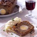 Meatloaf with Bacon and Eggs