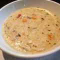Creamy Chicken and Rice Soup by Paula Deen