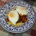 Polenta and Poached Eggs With Spinach and[...]