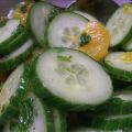 Cucumber Salad With Oranges and Mint