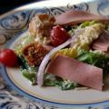 BBQ Ham Caesar Salad