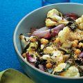 Roasted Cauliflower and Shallots with Chard and[...]