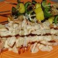 Grilled Shrimp With Spicy Lime Cream