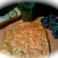 Focaccia Rosemary and Parmesan Cheese Bread