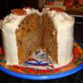 Carrot Cake With Pecan Cream Filling and Cream[...]