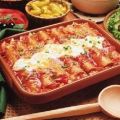 Red Enchiladas with Cream Cheese and Pecan[...]