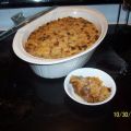 Pumpkin Bread Pudding With Dutch Honey Syrup