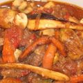 Beef Stew  With Roasted Root Vegetables