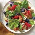 Spinach Salad with Honey Dressing and Honeyed[...]