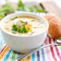 Creamy Chicken and Rice Taco Soup