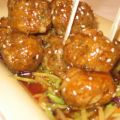 Meatballs in a Sweet 'n Spicy Asian Sauce With[...]