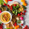 Roasted Carrot and Dill Hummus
