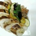 stuffed chicken breast with tempered vermicelli[...]