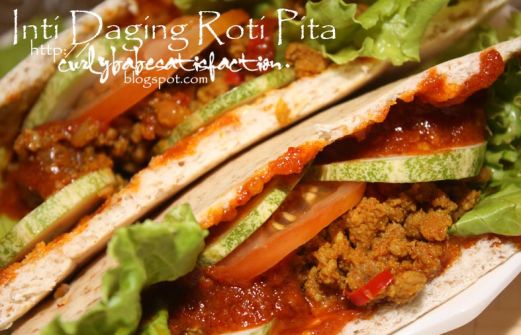 Recipe Inti Daging Roti Pita Iftar 9