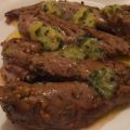 Veal Medallions With a Wasabi Herb Butter