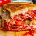 Pepperoni Pizza Grilled Cheese
