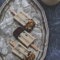 Almond Butter Blueberry Popsicles Dipped in[...]