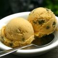 Pumpkin Ice Cream with Candied Pepitas