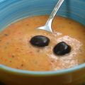 Potato soup with peppers and olives Recipe
