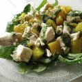 Chicken Salad With Nectarines in Mint[...]