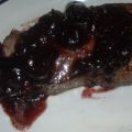 Beef Tenderloin in Cherry Sauce