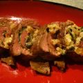 Flank Steak Stuffed With Blue Cheese, Spinach,[...]