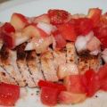 Grilled Pork Chops with Fresh Nectarine Salsa
