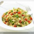Israeli CousCous and Cucumber Salad