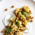 Roasted Cauliflower and Chickpeas with Minted[...]
