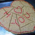 Giant Valentine Heart Cookie (It’s a Puzzle[...]