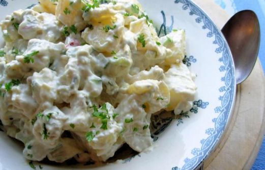 Recipe Potato Salad With Creamy Blue Cheese Dressing