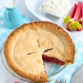 Rhubarb Pie with Double Crust