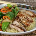 Teriyaki Chicken and Vegetable Rice Bowl