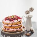 Lingonberry Lebkuchen Festive Cake