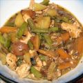 Chicken Stew with Roasted Balsamic Vegetables