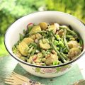 Potato Salad with Asparagus and Green Beans